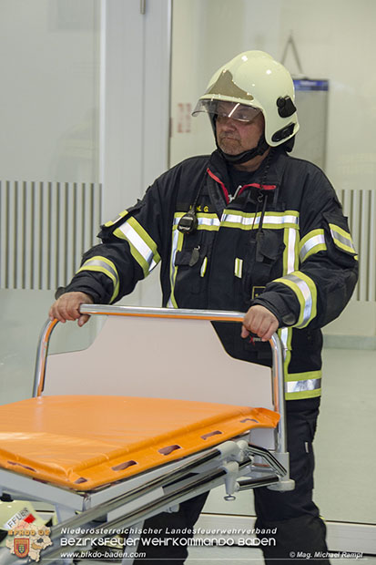 20170510 Erste Feuerwehr-Abschnittsübung im neuen Landesklinikum Baden  Foto: © V Mag. Michael Rampl