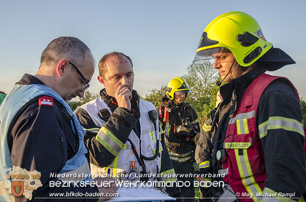 20170510 Erste Feuerwehr-Abschnittsübung im neuen Landesklinikum Baden  Foto: © V Mag. Michael Rampl