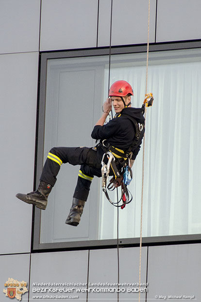 20170510 Erste Feuerwehr-Abschnittsübung im neuen Landesklinikum Baden  Foto: © V Mag. Michael Rampl