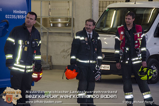 20170510 Erste Feuerwehr-Abschnittsübung im neuen Landesklinikum Baden  Foto: © V Mag. Michael Rampl