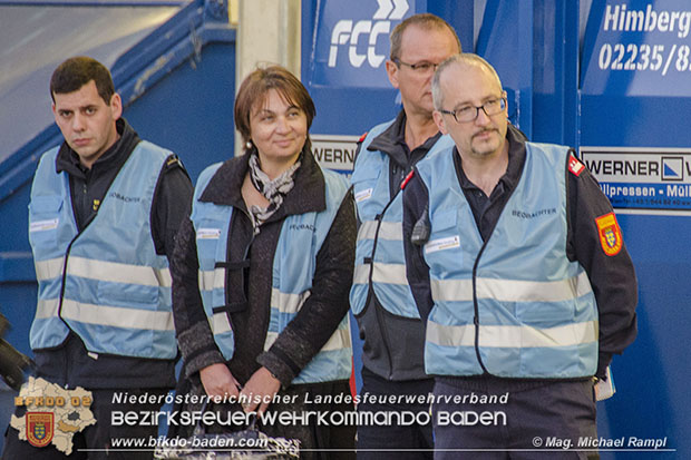 20170510 Erste Feuerwehr-Abschnittsübung im neuen Landesklinikum Baden  Foto: © V Mag. Michael Rampl