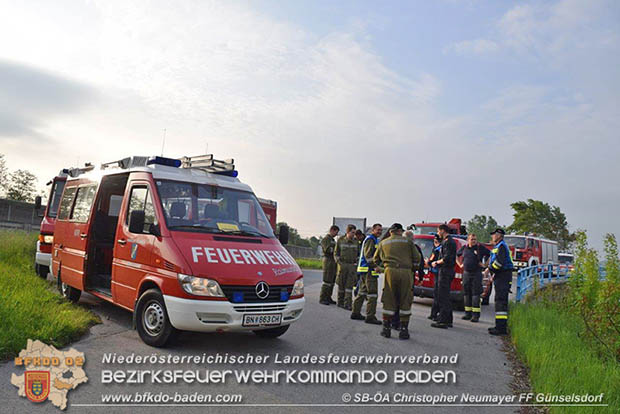 20170506 Zugsübung des 1. KHD-Zuges der 2 Bereitschaft Baden an der Donau bei Langenzersdorf  Foto: SB-ÖA Christopher Neumayer FF Günselsdorf