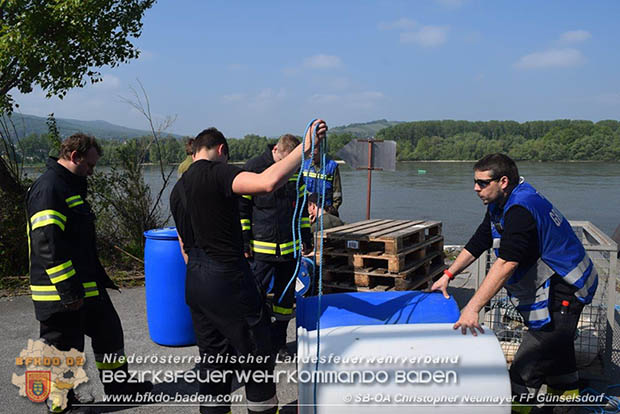 20170506 Zugsübung des 1. KHD-Zuges der 2 Bereitschaft Baden an der Donau bei Langenzersdorf  Foto: SB-ÖA Christopher Neumayer FF Günselsdorf