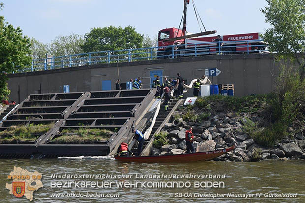 20170506 Zugsübung des 1. KHD-Zuges der 2 Bereitschaft Baden an der Donau bei Langenzersdorf  Foto: SB-ÖA Christopher Neumayer FF Günselsdorf