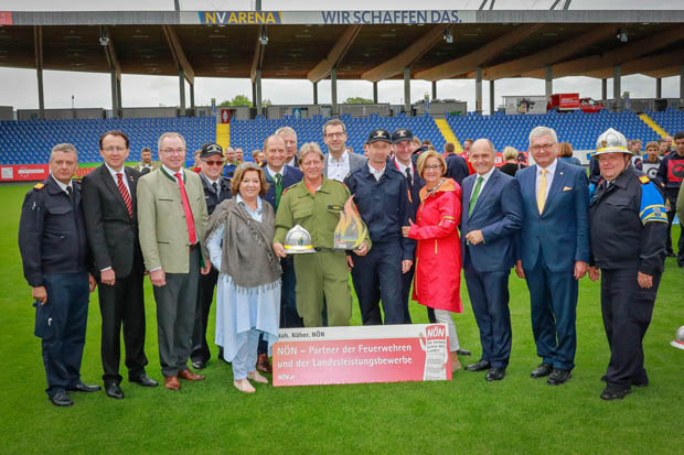 7.Platz für die Wettkampfgruppe Weigelsdorf 2 in Bronze mit Alterspunkte Fotos: © A. Nittner und M. Fischer NÖ LFKDO
