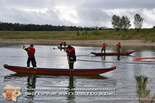 20170916 Gemeinsame Bezirks-Wasserdienstübung in Bad Fischau  Foto: © BFKDO Wr.Neustadt