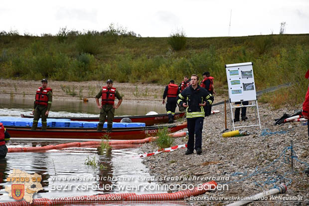 20170916 Gemeinsame Bezirks-Wasserdienstübung in Bad Fischau  Foto: © BFKDO Wr.Neustadt