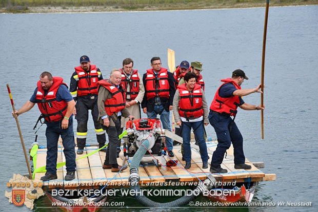20170916 Gemeinsame Bezirks-Wasserdienstübung in Bad Fischau  Foto: © BFKDO Wr.Neustadt