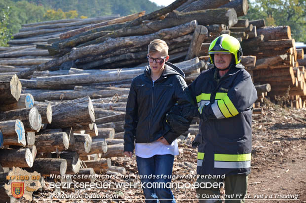 20170930 Grossuebung Pkw gegen Personenzug in St.Veit a.d.Triesting  Foto: © Guenter Pretl FF St. Veit