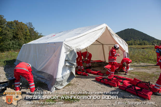 20170930 Grossuebung Pkw gegen Personenzug in St.Veit a.d.Triesting  Foto: © ASB Bernd Taxberger FF oedlitz