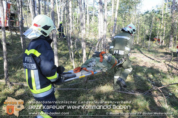 20170930_KHD Zugsübung des 4. Zuges der 2. KHD Bereitschaft - Schlösselwald bei Gainfarn  Foto: © Martin Strubreiter FF Baden Weikersdorf
