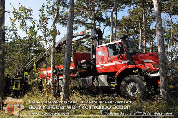 20170930_KHD Zugsübung des 4. Zuges der 2. KHD Bereitschaft - Schlösselwald bei Gainfarn  Foto: © Martin Strubreiter FF Baden Weikersdorf