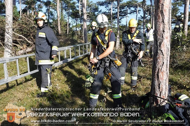 20170930_KHD Zugsübung des 4. Zuges der 2. KHD Bereitschaft - Schlösselwald bei Gainfarn  Foto: © Martin Strubreiter FF Baden Weikersdorf