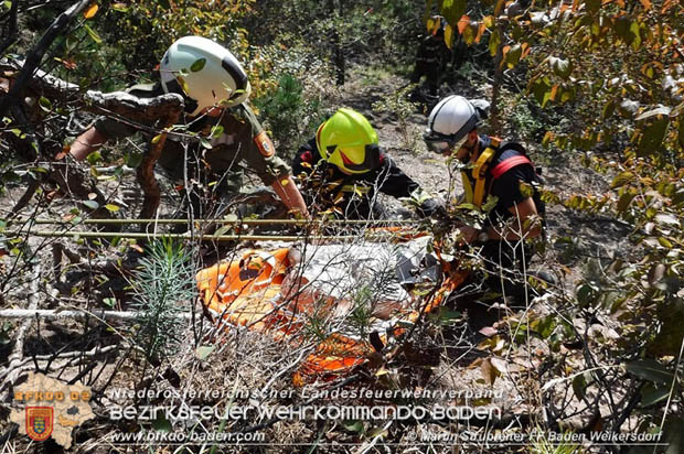 20170930_KHD Zugsübung des 4. Zuges der 2. KHD Bereitschaft - Schlösselwald bei Gainfarn  Foto: © Martin Strubreiter FF Baden Weikersdorf