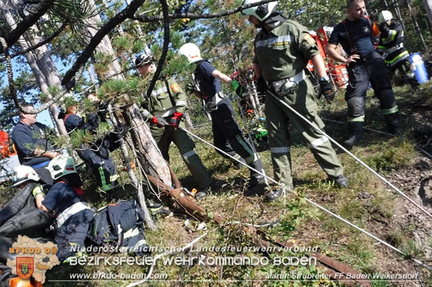 20170930_KHD Zugsübung des 4. Zuges der 2. KHD Bereitschaft - Schlösselwald bei Gainfarn  Foto: © Martin Strubreiter FF Baden Weikersdorf