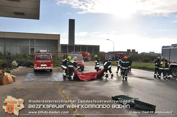 Kopal 2017 - Übung des Katastrophenhilfsdienstes (KHD) der niederösterreichischen Feuerwehren in St. Pölten auf dem ehemaligen Geländer der Kopal-Kaserne  Foto: © Hans Dietl FF Möllersdorf