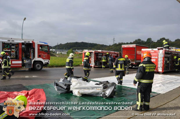 Kopal 2017 - Übung des Katastrophenhilfsdienstes (KHD) der niederösterreichischen Feuerwehren in St. Pölten auf dem ehemaligen Geländer der Kopal-Kaserne  Foto: © Hans Dietl FF Möllersdorf
