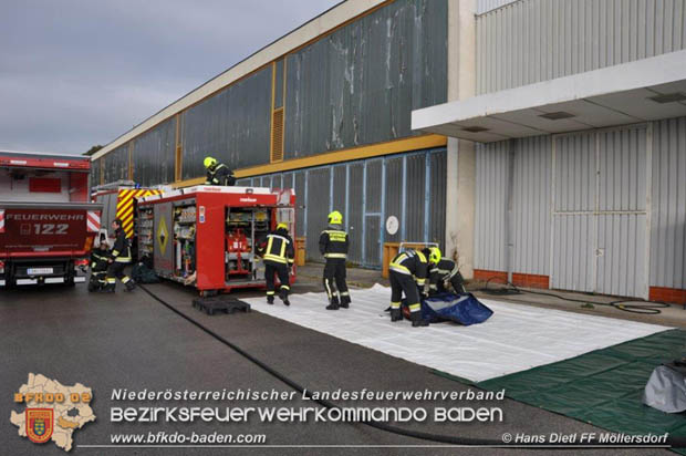 Kopal 2017 - Übung des Katastrophenhilfsdienstes (KHD) der niederösterreichischen Feuerwehren in St. Pölten auf dem ehemaligen Geländer der Kopal-Kaserne  Foto: © Hans Dietl FF Möllersdorf