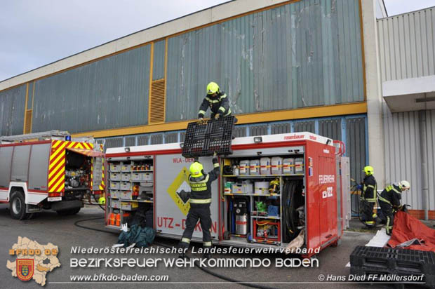 Kopal 2017 - Übung des Katastrophenhilfsdienstes (KHD) der niederösterreichischen Feuerwehren in St. Pölten auf dem ehemaligen Geländer der Kopal-Kaserne  Foto: © Hans Dietl FF Möllersdorf