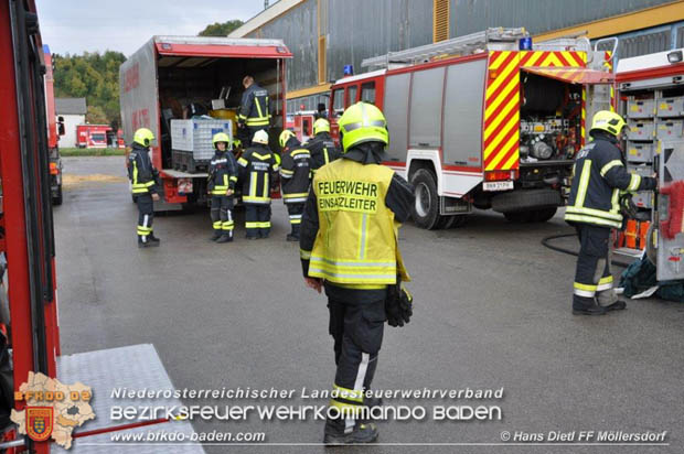 Kopal 2017 - Übung des Katastrophenhilfsdienstes (KHD) der niederösterreichischen Feuerwehren in St. Pölten auf dem ehemaligen Geländer der Kopal-Kaserne  Foto: © Hans Dietl FF Möllersdorf