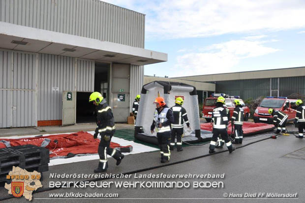 Kopal 2017 - Übung des Katastrophenhilfsdienstes (KHD) der niederösterreichischen Feuerwehren in St. Pölten auf dem ehemaligen Geländer der Kopal-Kaserne  Foto: © Hans Dietl FF Möllersdorf