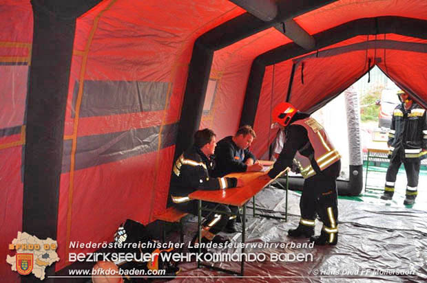 Kopal 2017 - Übung des Katastrophenhilfsdienstes (KHD) der niederösterreichischen Feuerwehren in St. Pölten auf dem ehemaligen Geländer der Kopal-Kaserne  Foto: © Hans Dietl FF Möllersdorf