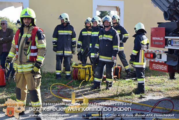 20171014 Unterabschnittsübung in Ebreichsdorf  Foto: ASB ÖA Rene Weiner AFKDO Ebreichsdorf 