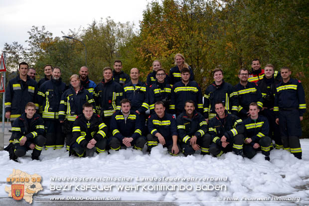 20171021 Gemeinsame Einsatzübung der freiwilligen Feuerwehren Hirtenberg und Enzesfeld  Foto: Freiwillige Feuerwehr Hirtenberg