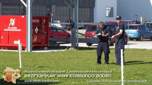 20171014 Landesstrahlenschutzuebung "Kick Off 2017" in der Noe Landesfeuerwehrschule Tulln  Foto: Christian Krall - Sonderdienst Strahlenschutz