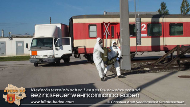 20171014 Landesstrahlenschutzuebung "Kick Off 2017" in der Noe Landesfeuerwehrschule Tulln  Foto: Christian Krall - Sonderdienst Strahlenschutz