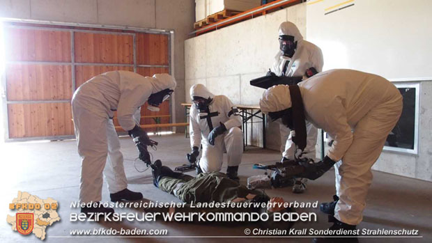 20171014 Landesstrahlenschutzuebung "Kick Off 2017" in der Noe Landesfeuerwehrschule Tulln  Foto: Christian Krall - Sonderdienst Strahlenschutz