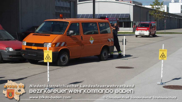 20171014 Landesstrahlenschutzuebung "Kick Off 2017" in der Noe Landesfeuerwehrschule Tulln  Foto: Christian Krall - Sonderdienst Strahlenschutz