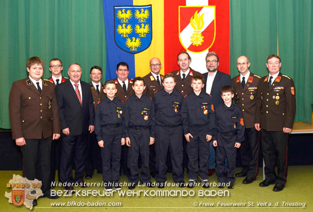 144. Mitgliederversammlung der Freiwilligen Feuerwehr St. Veit a.d. Triesting  Foto: Günter Pretl FF St.Veit