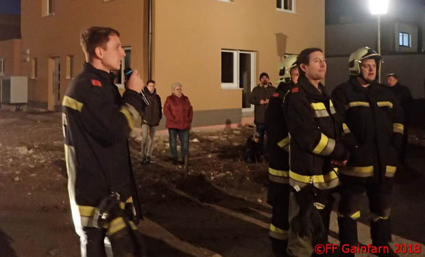 Schulung mit Realbrand-Szenario in Gainfarn  Foto: © Freiwillige Feuerwehr Gainfarn