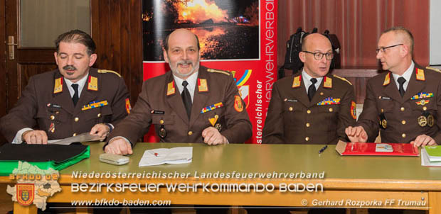 Bezirksfeuerwehrtag 2018 in Trumau  Foto: © Gerhard Rozporka FF Trumau