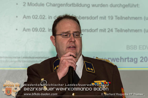 Bezirksfeuerwehrtag 2018 in Trumau  Foto: © Gerhard Rozporka FF Trumau