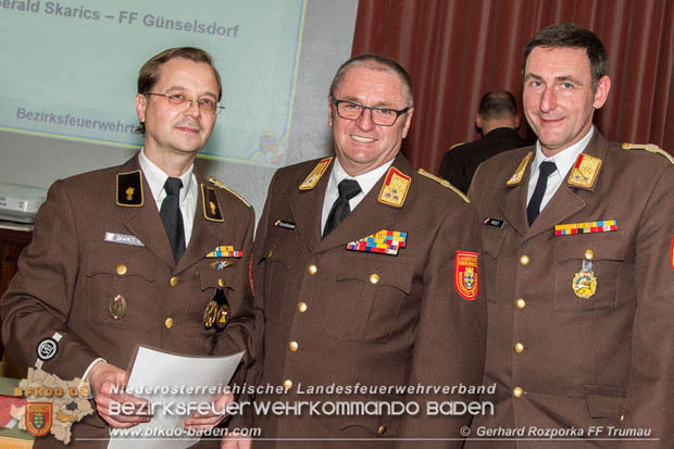 Bezirksfeuerwehrtag 2018 in Trumau  Foto: © Gerhard Rozporka FF Trumau