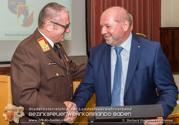 Bezirksfeuerwehrtag 2018 in Trumau  Foto: © Gerhard Rozporka FF Trumau
