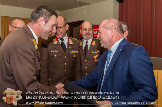 Bezirksfeuerwehrtag 2018 in Trumau  Foto: © Gerhard Rozporka FF Trumau
