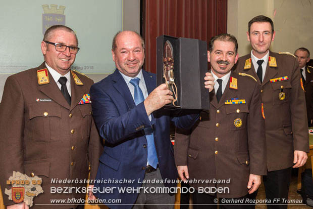 Bezirksfeuerwehrtag 2018 in Trumau  Foto: © Gerhard Rozporka FF Trumau