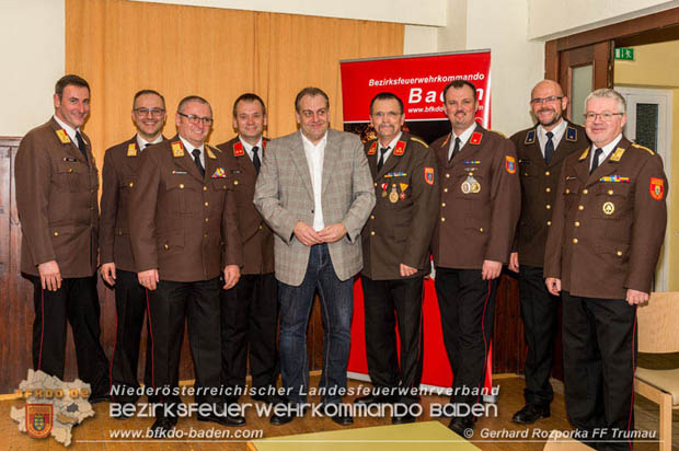 Bezirksfeuerwehrtag 2018 in Trumau  Foto: © Gerhard Rozporka FF Trumau