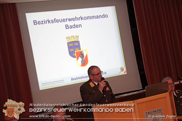 Bezirksfeuerwehrtag 2018 in Trumau  Foto: © Joachim Zagler