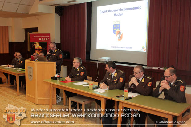 Bezirksfeuerwehrtag 2018 in Trumau  Foto: © Joachim Zagler