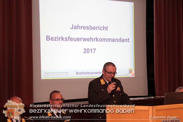 Bezirksfeuerwehrtag 2018 in Trumau  Foto: © Joachim Zagler