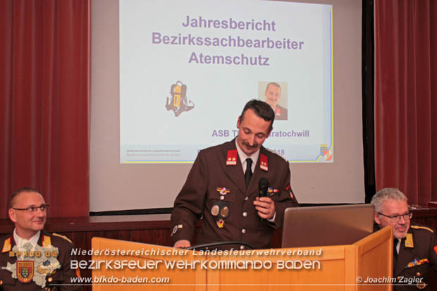 Bezirksfeuerwehrtag 2018 in Trumau  Foto: © Joachim Zagler