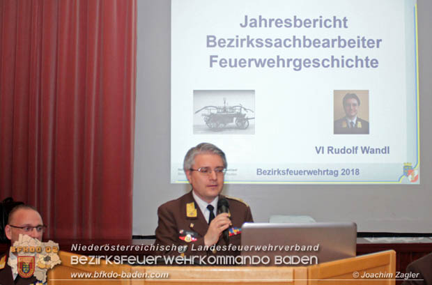 Bezirksfeuerwehrtag 2018 in Trumau  Foto: © Joachim Zagler