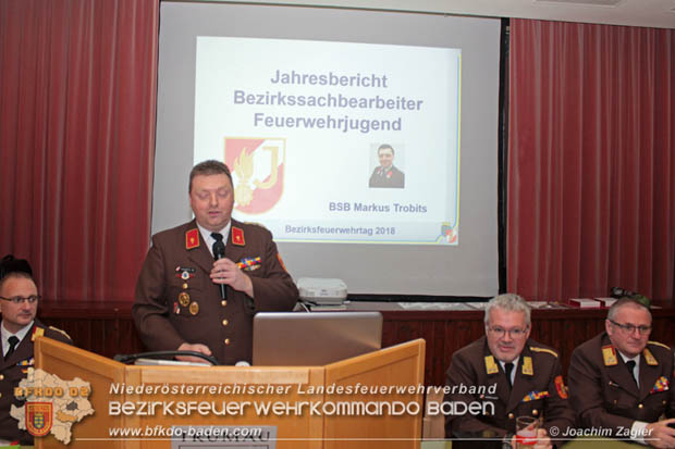 Bezirksfeuerwehrtag 2018 in Trumau  Foto: © Joachim Zagler