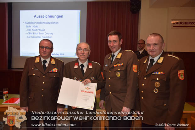 Bezirksfeuerwehrtag 2018 in Trumau  Foto: © ASB Rene Weiner