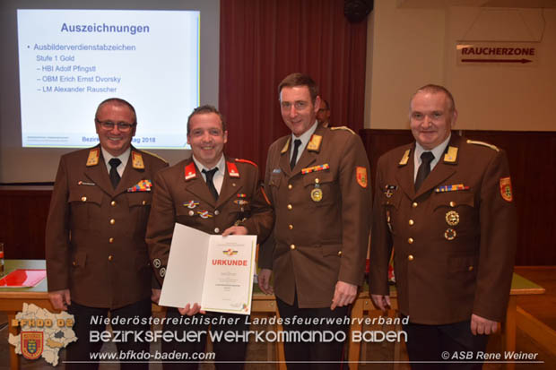 Bezirksfeuerwehrtag 2018 in Trumau  Foto: © ASB Rene Weiner