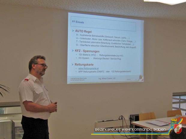 Feuerwehrkommandanten Fortbildung 2018  Foto: Dieter Jost BFKDO BADEN